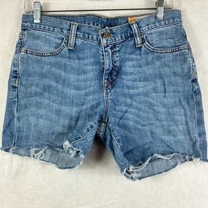 Gap Cut Off Jean Shorts Blue Womens Size 6R